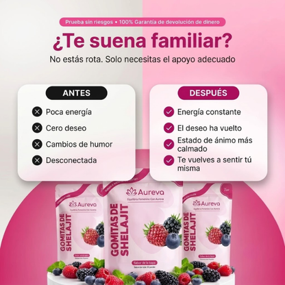 Aureva Gummies de Shilajit